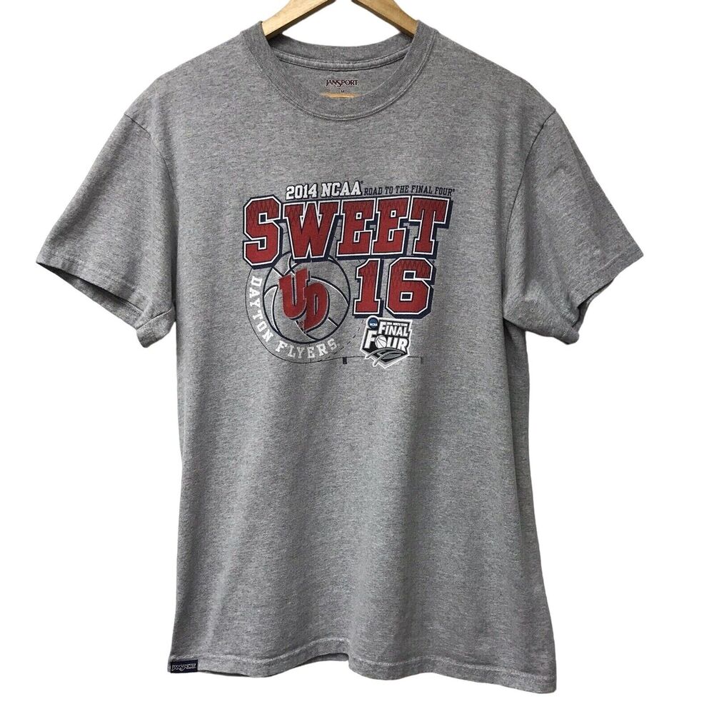NCAA Final Four 2014 T Shirt Mens Jansport Mens Medium Heather Gray Sweet 16